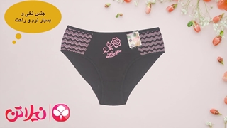 شورت زنانه نخی طرح چاپی