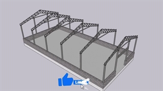 نحوه ساخت و طراحی سقف سوله | سوله خرپا