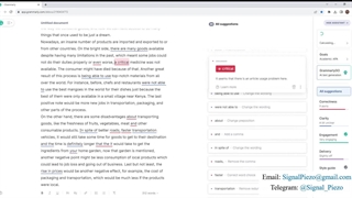 تصحیح متن تسک دو رایتینگ آیلتس با گرامرلی پرمیوم -  Task 2 Writing IELTS - Grammarly Permium