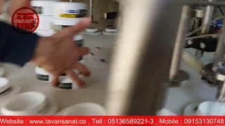 دستگاه پرکن و دربند کرم توان صنعت | 09152000050