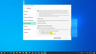 خطای This Connection is Untrusted پس از نصب کسپرسکی و روش حل آن