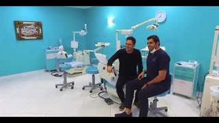 حضور حامد آهنگی در کلینیک دندانپزشکی بزرگمهر مشهد