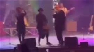 صدای واقعی مسیح و ارش در کنسرت خارج کشور...