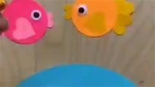 کاردستی ماهی رنگی کوچولو در دریا دریا دلم تنگه