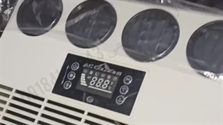 کولر سقفی سانروف کولدکینگ 24v ضمانت 70 درجه گرما