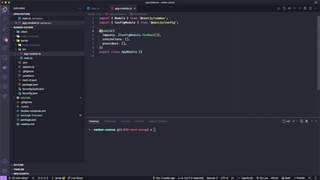 02 - Creating a Controller, or API, with NestJS