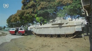 14020715: واحدی از نیروهای اشغالگر قدس در کمین نیروهای مقاومت