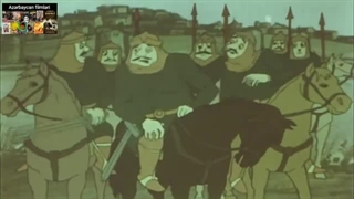 کارتون ترکی آذربایجانی دده قورقود Kitabi Dədə Qorqud. Səkrəyin dastanı (film, 1990)