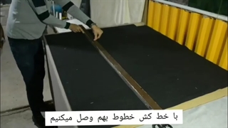 آموزش دوخت کوسن ساده با چرخ خیاطی