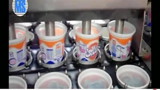 دستگاه پرکن ماست توان صنعت / 09152000050