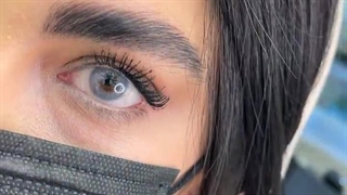 لنز طوسی آبی گلوریا استیل گری | امیرلنز