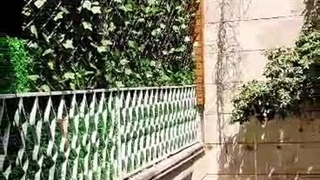 فنس چمنی و دیوار سبز آکاردئونی