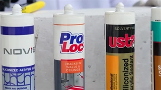 تست درزگیرهای اکریلیک نویس, پرولاک, اوستافیکس و آکفیکس