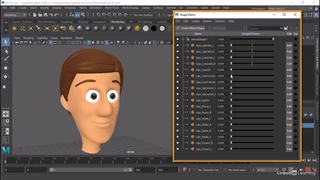 دوره آموزش ریگینگ صورت در مایا - گرافیسم