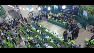 مراسم روز عاشورا در تکیه بغداد