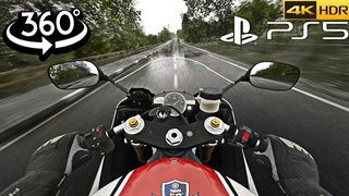 تجربه مسابقه‌ی موتورسواری حرفه‌ای _ ویدیو 360 درجه