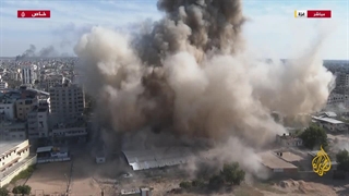 14020729: حمله وحشیانه دشمن اسرائیلی به مناطق مسکونی نوار غزه