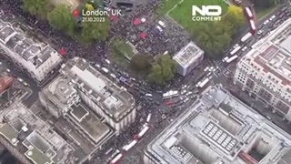 14020729: راهپیمایی حمایت از فلسطین در لندن