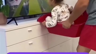 وقتی بچه رو با پدرش تنها میزاری!!!