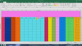 دانلود فیلم آموزش کارنامه پروژه محور اکسل . قسمت دوم . پارسا علیاری .