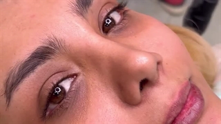 فیبروز ابرو و تتو خط چشم و شیدینگ لب