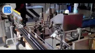 Automatic vegetable juice filling machine