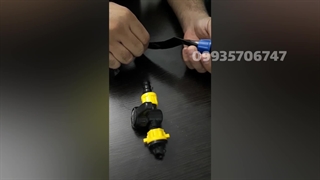 آموزش نصب نوار تیپ به شیر انشعاب لوله (لی فلت و نخ دار)