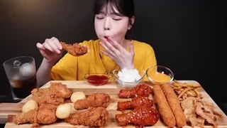Chicken Mukbang Asmr