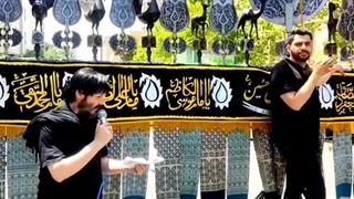 برشی ازعاشورا نوحه زیبا بنشین تابتوگویم زینب ع