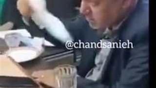 حرکات عجیب نماینده تبریز و رئیس کمیسیون آموزش هنگام درد دل معلمان