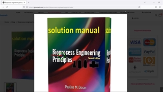 Bioprocess engineering principles pauline m. doran 2nd edition solutions manual pdf