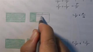 ریاضی دبستان - نمایش اعمال جبری کسرها
