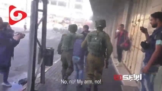 دستگیری و حبس کودکان فلسطینی در قفس توسط نیروهای تروریست اسرائیلی