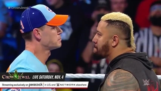 رو در رو شدن جان سینا و سولو سیکوا در شو اسمکدان ۲۰۲۳ | نوامبر ۳