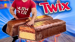 ساخت شکلات غول پیکر Twix