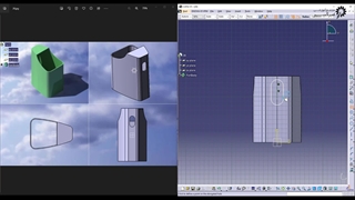 آموزش مدلسازی در محیطpart با(CATIA)