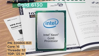 سی پی یو سرور اینتل Intel Xeon Gold 6130