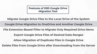 DRS Google Drive Migration Tool
