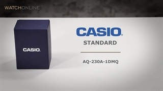 بررسی و آنباکسینگ ساعت مچی مردانه و زنانه کاسیو، زیر مجموعه Standard, کد AQ-230A-1DMQ