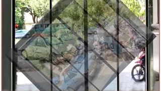 درب اتوماتیک شیشه ای