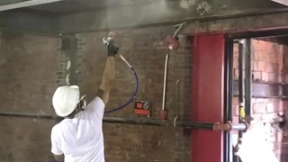 رنگ ضد حریق پف شونده + فایر استاپ  - هلیکس مانا آریا - مواد معدنی سیمانی - هلیکس - مانا پوشش آریا