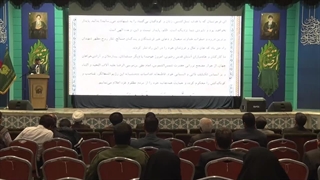 پرچمداریِ حمایت از مردم فلسطین توسط آستانِ ثامن الائمه علیهالسلام