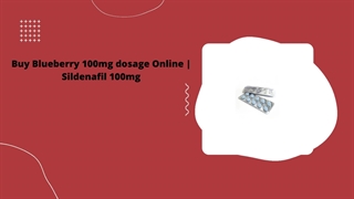 Buy Blueberry 100mg dosage Online  |  Sildenafil 100mg