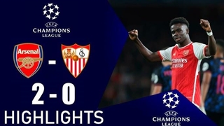 آرسنال 2 - 0 سویا | خلاصه بازی