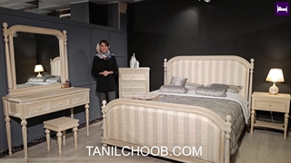 سرویس خواب کلاسیک مدل بلوط / تانیل چوب