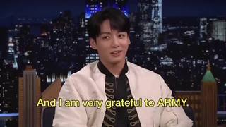 مصاحبه و اجرای آهنگ( standing next to you )جونگوک در برنامه The Tonight Show جیمی فالن با زیرنویس فارسی چسبیده