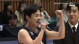 حضور شیومین به عنوان Player 99 در افتتاحیه باشگاه بسکتبال Suwon KT Sonicboom 2023