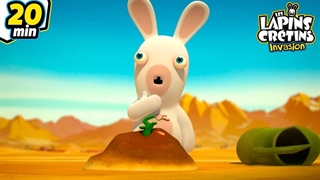 خرگوش های دیوانه! این قسمت: خرگوش ها سبز می شوند