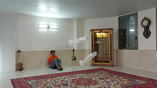 Simultaneous flight of two RC planes in a very small hall by Ali Asgari Lemjiri