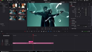فیلم آموزش استفاده Paper Rips & Folds Transitions DaVinci Resolve